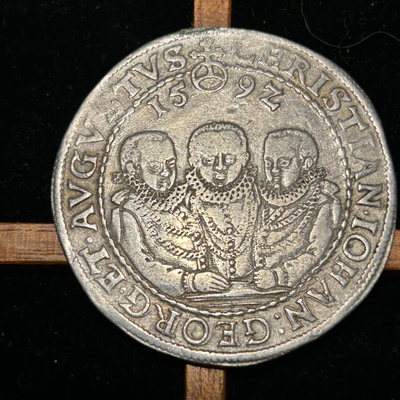 Saxony Thaller 1592