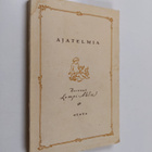 Lempi Ahla : Ajatelmia - pikkukuva 1