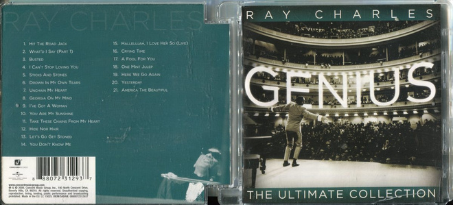 RAY CHARLES . CD-LEVY . GENIUS