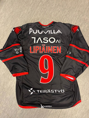 Lipiäinen Karhu pelipaita Porin Ässät pelaamaton