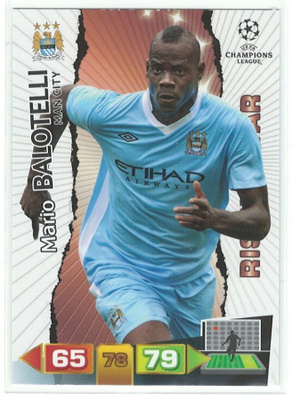 11-12 Adrenalyn Champions League Rising Star Mario Balotelli