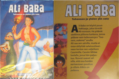 ALI BABA - DVD (Uusi, muoveissa)