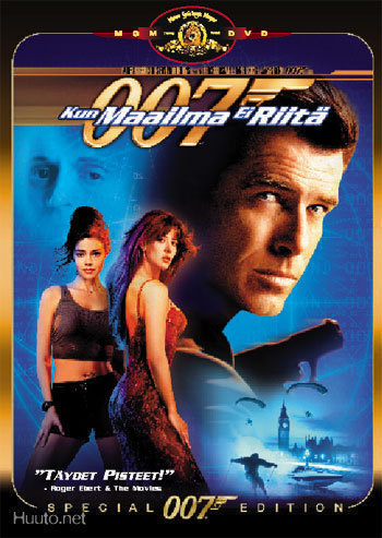 007 :  Kun Maailma Ei Riitä  -  DVD