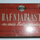 Vanha peltirasia Hafniaplast-laastarit - pikkukuva 1