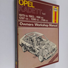 Peter G. Strasman : Opel Kadett Owners Workshop Manual - pikkukuva 1