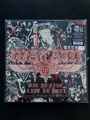 Watain: Die in Fire Live in Hell 2-LP uusi