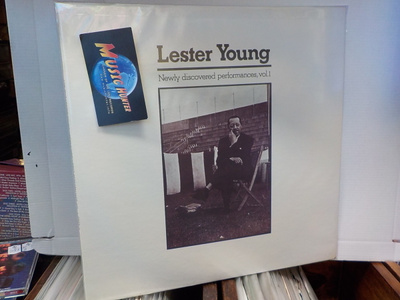 LESTER YOUNG - NEWLY DISCOVERED PERFORMANCES VOL. 1 M-/M- LP