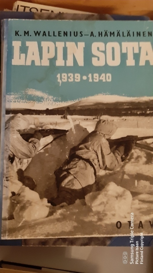 LAPIN SOTA 1939-1940 K.M WALLENIUS- A.HÄMÄLÄINEN