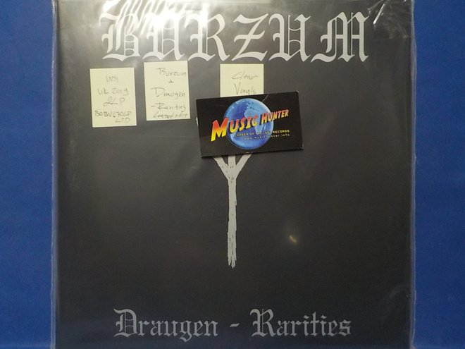 BURZUM / DRAUGEN - RARITIES - LIMITED EDIT. UK 2019 UUSI 2LP