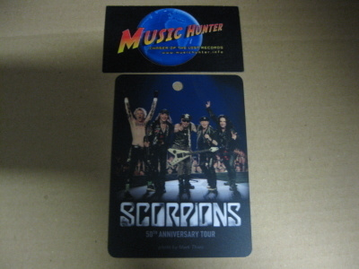 SCORPIONS - 5OTH ANNIVERSARY TOUR BACKSTAGE PASSI .