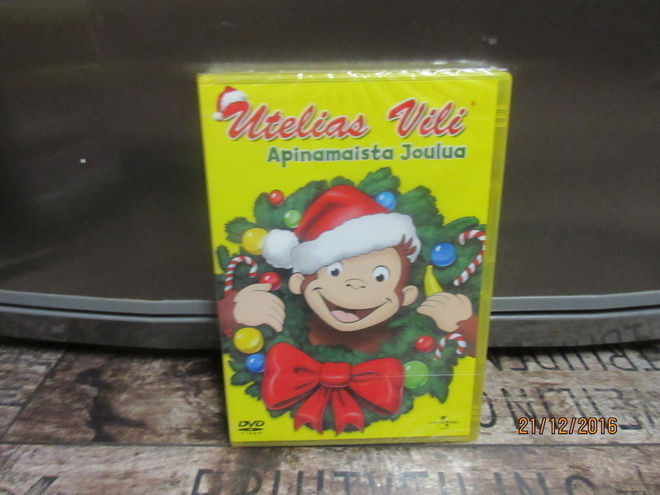 Utelias Vili - Apinamaista joulua (DVD) *UUSI*