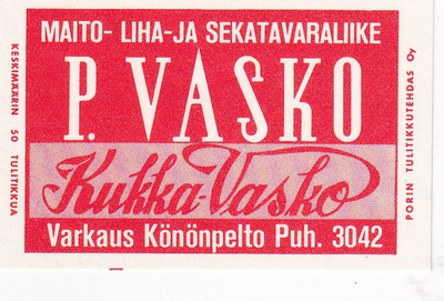 Varkaus, P. Vasko    7/10