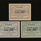 Itävalta Notgeld 10, 20, 50 Heller, Bischofstetten 1920 - pikkukuva 1