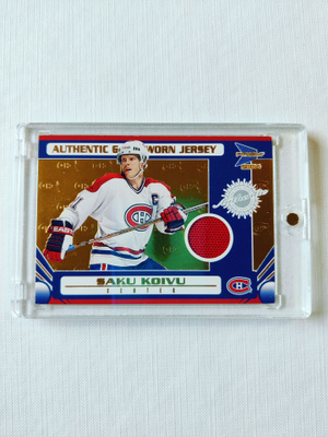 Saku Koivu - 2004 Prism Game-Worn Jersey /935