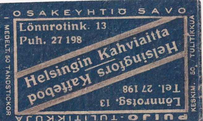 Helsinki, Helsingin Kahviaitta   8/8
