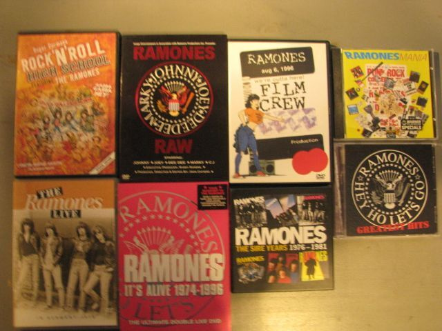RAMONES KOKOELMA ( dvd:t +cd:t )