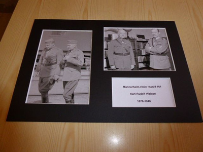 Mannerheim-ristin ritari valokuvat A4 paspis