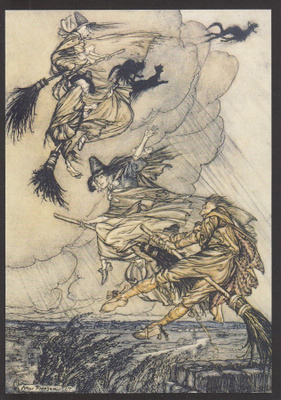 Arthur Rackham: Noitien taistelu
