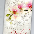 °°ORKIDEAN KUKAT°°...KIRJEPAPERIT & KUORET -SETTI - pikkukuva 1