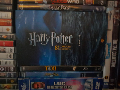harry potter 1-8 leffat