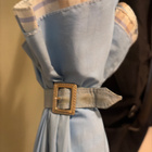 Luksus Burberry vintage sateenvarjo Double Canopy Bank Blue - pikkukuva 5