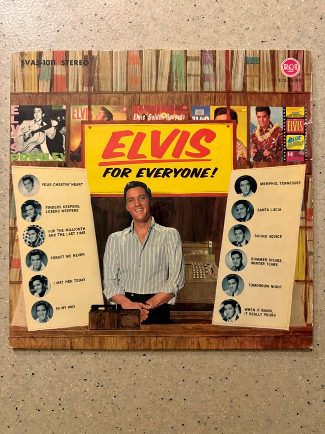 [LP] ELVIS PRESLEY: ELVIS FOR EVERYONE!