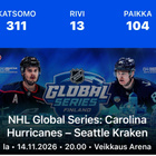 2 lippua NHL Global Series 14.11 - pikkukuva 2