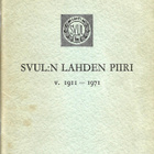 SVUL:N LAHDEN PIIRI v. 1911 - 1971 - pikkukuva 1