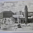 VANHA Postikortti Helsinki 1950-l Rautatie Asema - pikkukuva 1