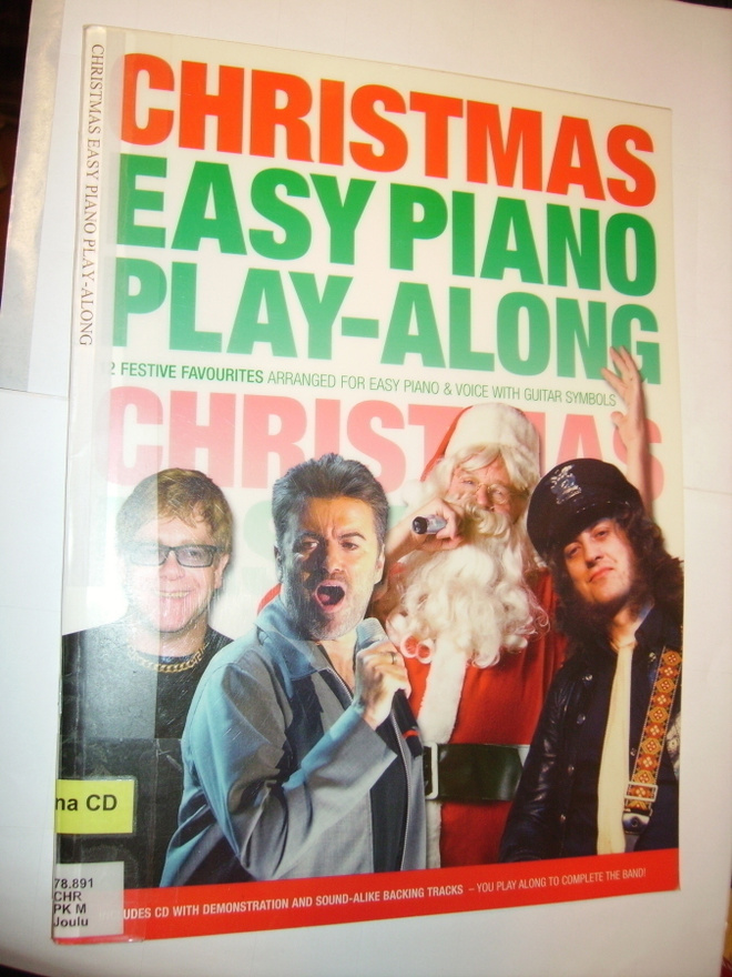 CHRISTMAS EASY PIANO PLAY-ALONG Nuottikirja (Sis.postikulut)