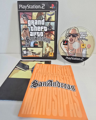 Grand Theft Auto: San Andreas (PS2) (CIB)