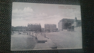 Tampere Alasatama. Kulkematon vanha kortti