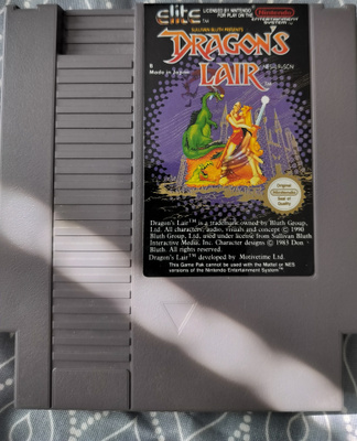 NES Dragons Lair (L)