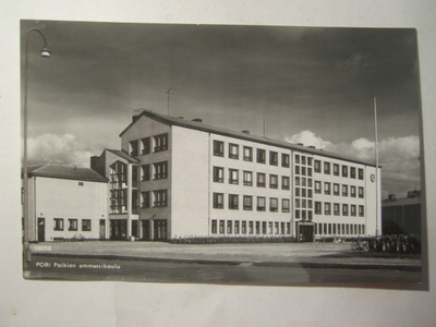 VANHA Postikortti Pori 1950-l Alkup.Mallikappale