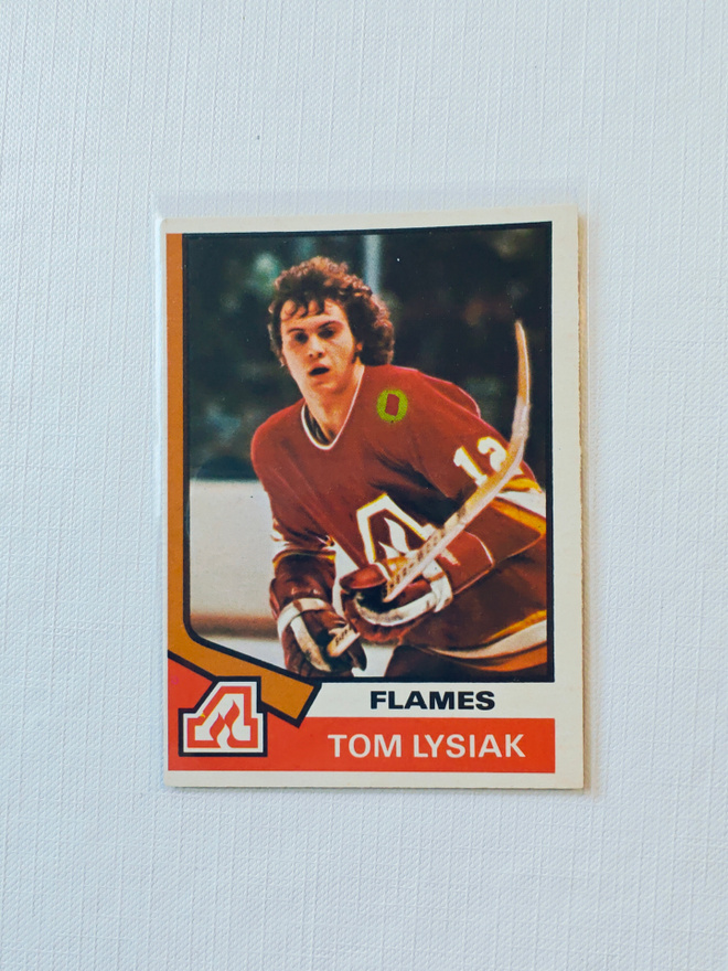 74-75 Opc - Tom Lysiak