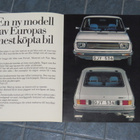 1978 Fiat 127 esite - KUIN UUSI - 16 sivua - pikkukuva 2