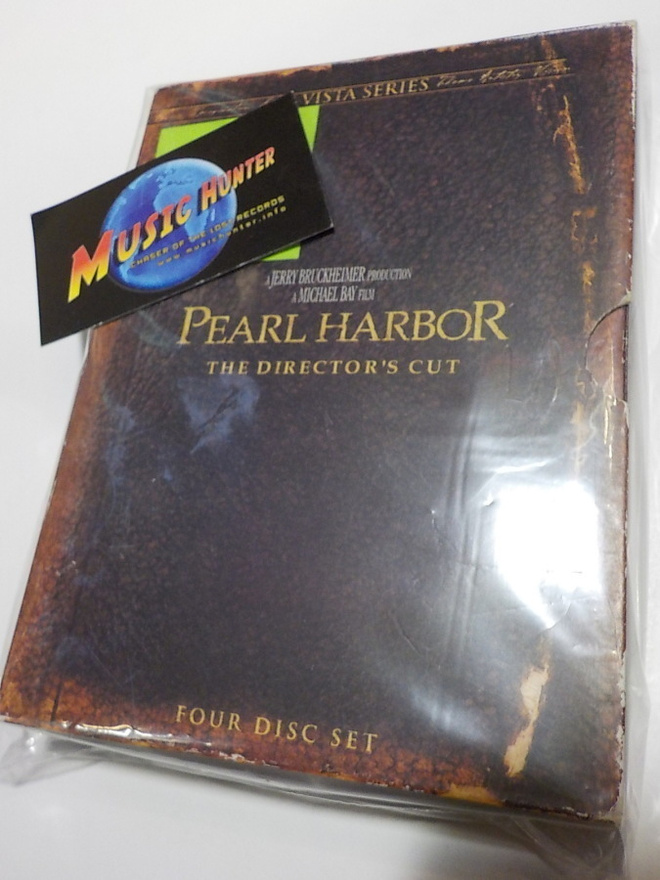PEARL HARBOR OHJAAJAN VERSIO 4DVD BOKSI (W)