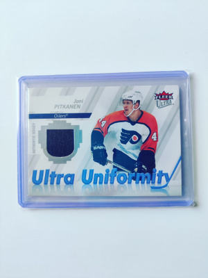 Joni Pitkänen 07-08 Fleer Ultra Uniformity
