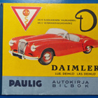 PAULIG AUTOKIRJA DAIMLER KANNELLA - pikkukuva 1
