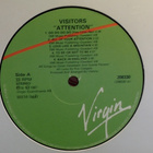 VISITORS  ::  ATTENTION  ::  VINYYLI  LP    1987  !! - pikkukuva 3