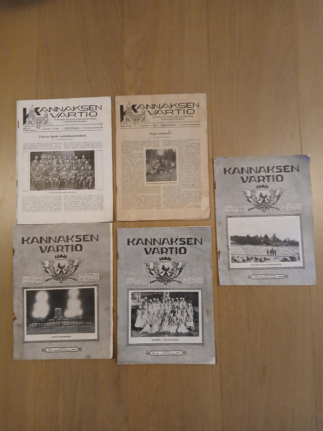 Kannaksen vartio lehtiä 5 kpl