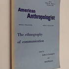 Dell Hymes ym. : American Anthropologist : Special public... - pikkukuva 1