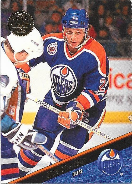 1993-94 LEAF #163 Igor Kravchuk Edmonton Oilers