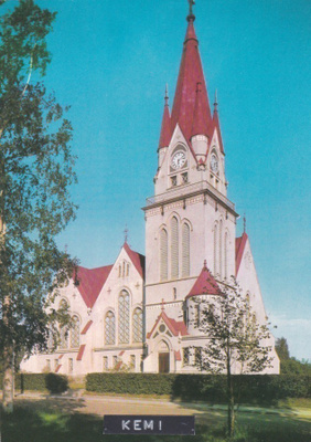 KIRKKOKORTTI - KEMIN KIRKKO - 2/1