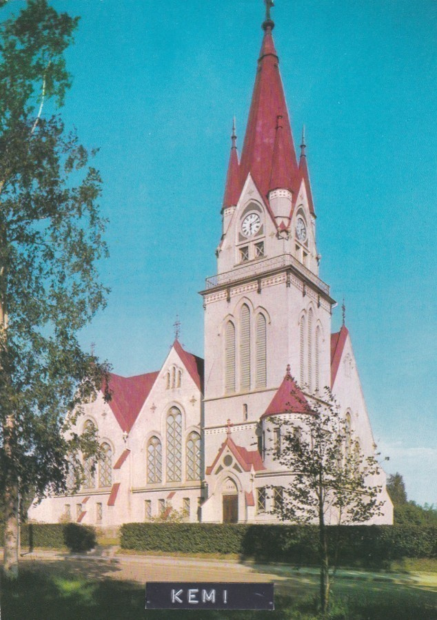 KIRKKOKORTTI - KEMIN KIRKKO - 2/1