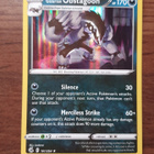 Pokemon Galarian Obstagoon 161/264 Holo Rare - pikkukuva 1