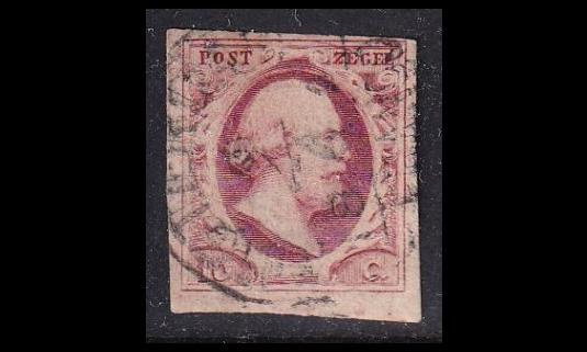 Alankomaat 2 o Willem III 10 C (1852)
