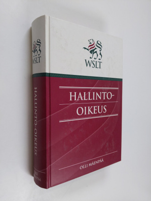 Olli Mäenpää : Hallinto-oikeus