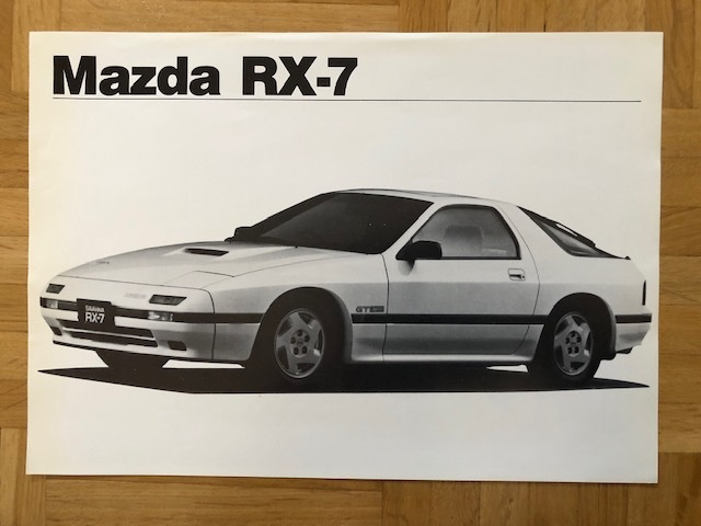 Esite Mazda RX-7 GTI, tekniset tiedot