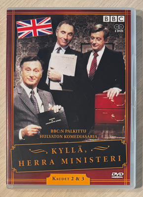 Kyllä, herra ministeri: Kaudet 2&3 (1981-82) 2DVD